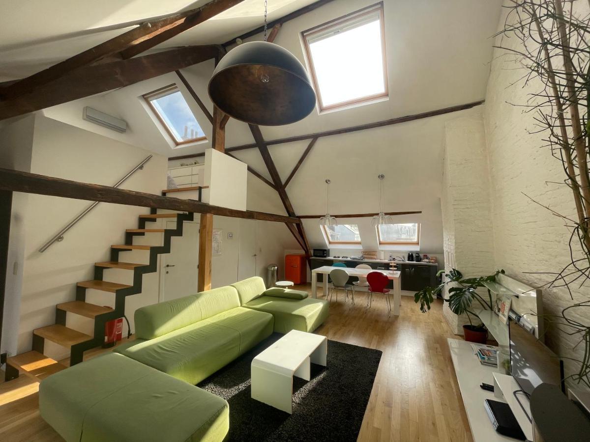 Spacious Loft In The Historical Centre Apartment Ghent Exterior photo